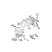 OEM Toyota Sienna Seat Switch Diagram - 84923-08010-B0