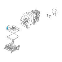 OEM Hyundai Elantra Pad Assembly-Front Seat Cushion Passenge Diagram - 88250-2Q050