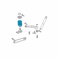 OEM 2004 Jeep Grand Cherokee Spring-Suspension Diagram - 52088404