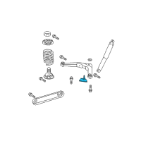 OEM 2001 Jeep Grand Cherokee BALLJOINT-Upper Control Arm Diagram - 52088808AB