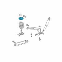 OEM 2004 Jeep Grand Cherokee INSULATOR-Spring Diagram - 52088346