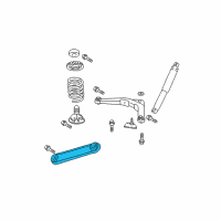 OEM 2003 Jeep Grand Cherokee Lower Control Arm Diagram - 52088355AD