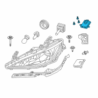 OEM 2017 Chrysler Pacifica Kit-Engine Controller Diagram - 68329859AA