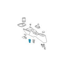 OEM Toyota Yaris Lock Switch Diagram - 84930-52050