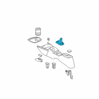 OEM 2008 Toyota Yaris Shift Boot Diagram - 58808-52060-B1