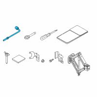 OEM 2020 Kia Sedona Wrench-Wheel Nut Diagram - 091314H600