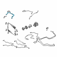 OEM 2005 Lexus LX470 Hose, Discharge Diagram - 88711-60471