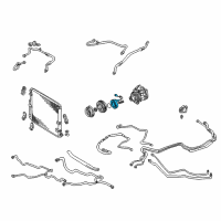 OEM Lexus LX470 Stator Sub-Assy, Magnet Clutch Diagram - 88411-3A030