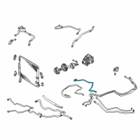 OEM Lexus LX470 Tube, Liquid, NO.2 Diagram - 88726-60740