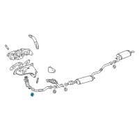 OEM 2001 Lexus RX300 Gasket, Exhaust Pipe Diagram - 90917-06046