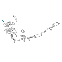 OEM Lexus Bolt, Stud Diagram - 90116-10169