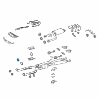 OEM Lexus LS600h Clamp Diagram - 90461-12405