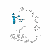 OEM Pontiac Grand Am Fuel Pump Diagram - 88957239