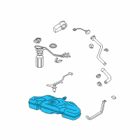 OEM 2001 Chevrolet Cavalier Tank Asm-Fuel Diagram - 10378459