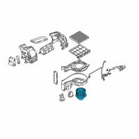 OEM 2010 Hyundai Azera Motor & Fan Assembly-A/C Blower Diagram - 97113-2E060