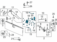 OEM 2022 Honda Ridgeline SYNCHRONIZER Diagram - 74870-T6Z-A13