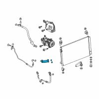 OEM 2018 GMC Sierra 3500 HD Connector Tube Diagram - 22967991