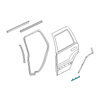 OEM 2006 Jeep Liberty Seal-Rocker Diagram - 55360664AA