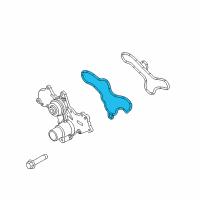 OEM Ford F-150 Auxiliary Pump Gasket Diagram - BR3Z-8507-B