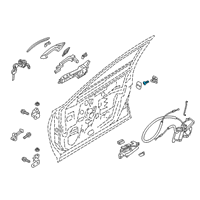 OEM 2021 Nissan Armada Screw Diagram - 80498-JK10A