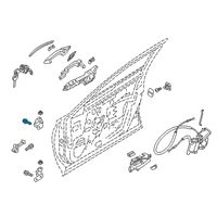 OEM 2020 Infiniti QX50 Bolt Diagram - 01121-06221