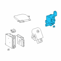 OEM Lexus LX570 Block, Cowl Side Junction, RH Diagram - 82731-60250