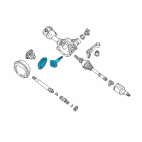 OEM Ford Ranger Ring & Pinion Diagram - F57Z-3222-BA