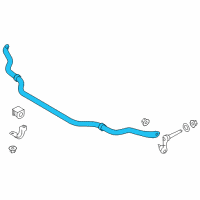 OEM 2017 Infiniti Q50 Stabilizer Assy-Front Diagram - 54610-4GE0A