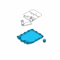 OEM BMW Gearbox Oil Pan Diagram - 28-10-8-070-791
