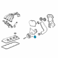 OEM Jeep Seal-Front Main CRANKSHAFT Diagram - 4667198