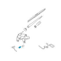 OEM 2016 Infiniti QX50 Connector-Hose Diagram - 28937-1W300