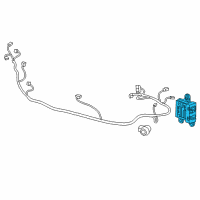 OEM 2018 Buick Cascada Module Diagram - 84136797