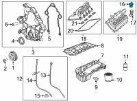 OEM 2021 Jeep Grand Cherokee Cap-Oil Filler Diagram - 68206054AA