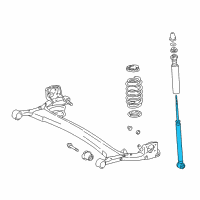 OEM Toyota Echo Shock Diagram - 48530-59446