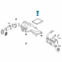 OEM 2016 BMW 328d Mass Air Flow Meter Sensor Diagram - 13-62-8-506-408