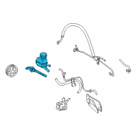 OEM 2002 Toyota Corolla Reservoir Diagram - 44360-02020