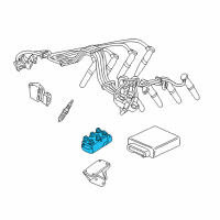 OEM Ford Ranger Coil Diagram - 5F2Z-12029-AD