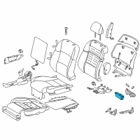 OEM 2017 Lexus GS200t Switch Assy, Power Seat Diagram - 84920-30370