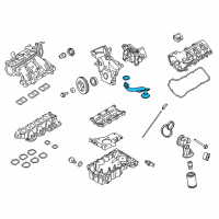 OEM 2007 Ford Edge Inlet Tube Diagram - 7T4Z-6622-C