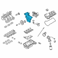 OEM 2014 Lincoln MKT Front Cover Diagram - BT4Z-6019-B