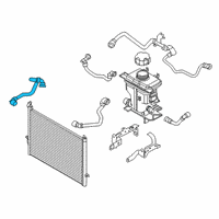 OEM BMW X7 HOSE ELECTRIC COOLANT PUMP Diagram - 17-12-9-894-765