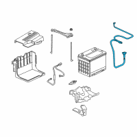 OEM Acura CL Cable Assembly, Starter Diagram - 32410-S0K-A10