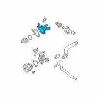 OEM 2010 Nissan Sentra Water Outlet Diagram - 11060-ET81A