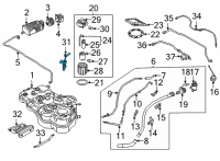 OEM 2022 Hyundai Tucson SENDER ASSY-FUEL PUMP Diagram - 94460-P0800