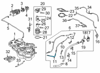 OEM Hyundai Tucson HOSE Diagram - 31071-P0820