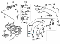 OEM 2022 Hyundai Tucson HOSE Diagram - 31071-P0820