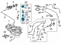 OEM 2022 Hyundai Tucson PUMP ASSY-FUEL Diagram - 31120-P0800