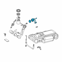 OEM 2006 Dodge Sprinter 2500 Cap-Fuel Filler Diagram - 5119573AA