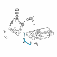 OEM 2005 Dodge Sprinter 2500 Strap-Fuel Tank Diagram - 5104102AA