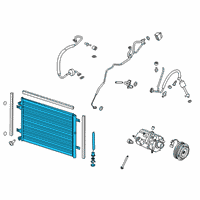 OEM 2020 Ford F-350 Super Duty Condenser Diagram - HC3Z-19712-E